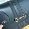 GG Paparazzo Top Handle Bag in Black Leather 875018 BC