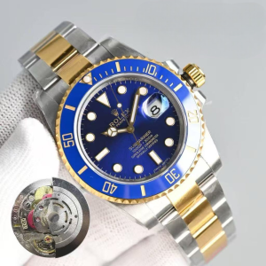 Rolex Submariner Date Blue Dial Watch