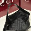 GG Giglio Small Tote In Black Denim Bag