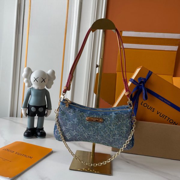 LV Liv Pochette Rhinestone Bag M27719-M83008-071 BC