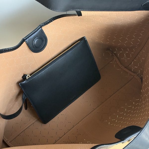 GG Giglio Large Tote Bag in GG Leather 853917 BC