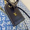 LV CarryAll Monogram Jacquard Denim Bag M2A184 BC
