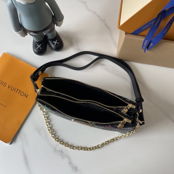 LV Liv Pochette Rhinestone Bag M27719-M83008-071 BC