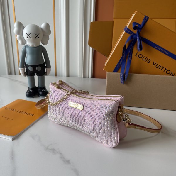 LV Liv Pochette Rhinestone Bag M27719-M83008-071 BC