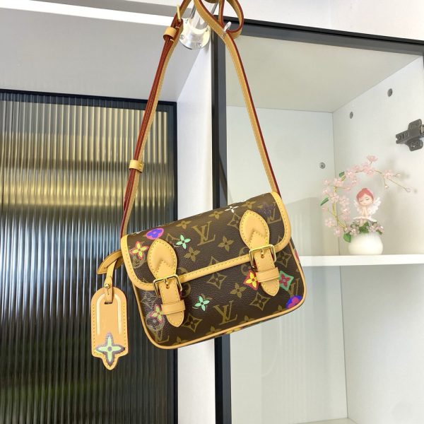 LV Diane Satchel Monogram Multicolor Bag M26806 BC