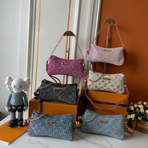 LV Liv Pochette Rhinestone Bag M27719-M83008-071 BC
