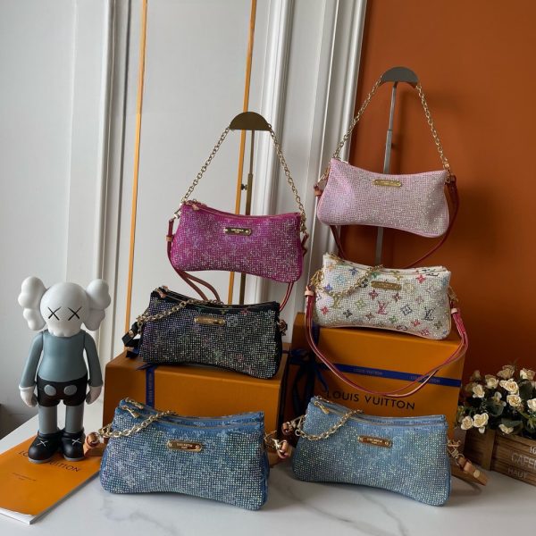 LV Liv Pochette Rhinestone Bag M27719-M83008-071 BC