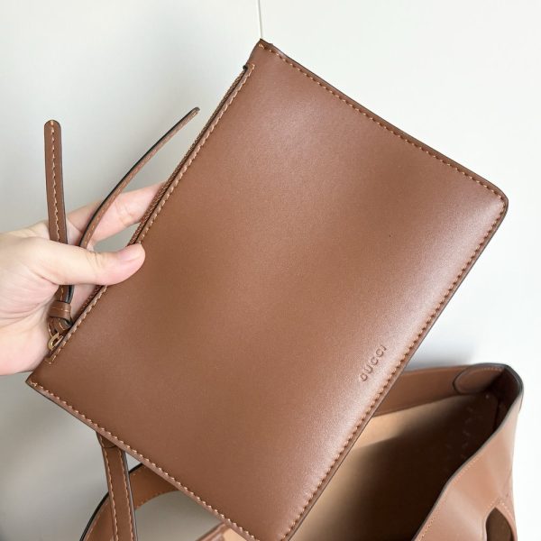 GG Giglio Large Tote Bag in GG Leather 853917 BC