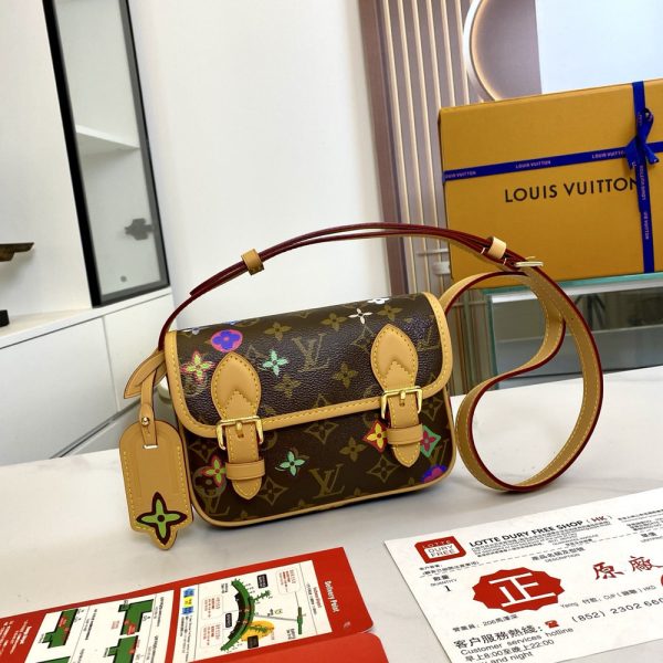 LV Diane Satchel Monogram Multicolor Bag M26806 BC