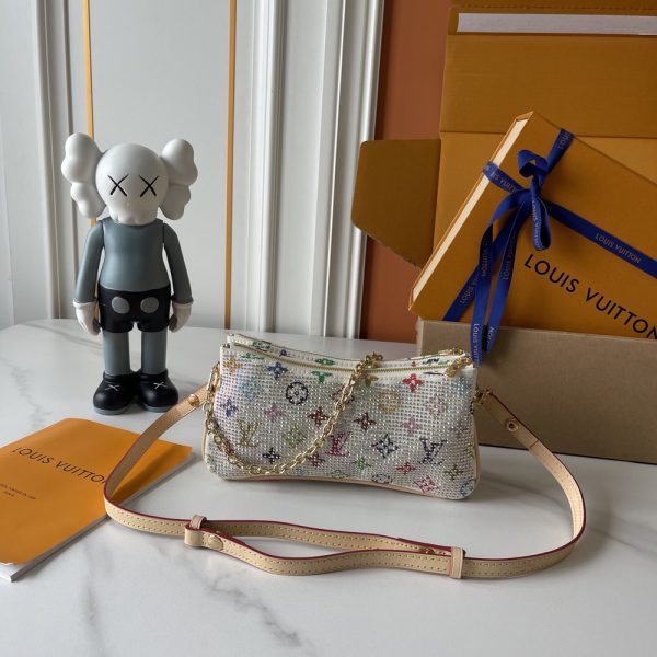 LV Liv Pochette Rhinestone Bag M27719-M83008-071 BC