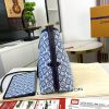 LV CarryAll Monogram Jacquard Denim Bag M2A184 BC