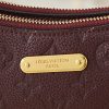 LV Liv Pochette Monogram Empreinte Burgundy Bag M27719-M83008 BC