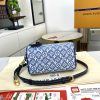 LV Speedy Bandoulière 20 Monogram Jacquard Denim Bag M2A187 BC