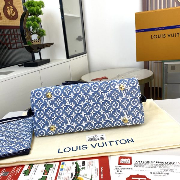 LV CarryAll Monogram Jacquard Denim Bag M2A184 BC