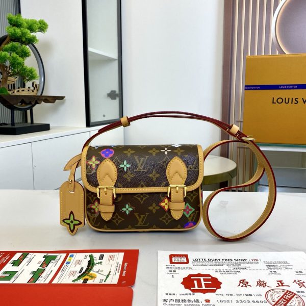LV Diane Satchel Monogram Multicolor Bag M26806 BC