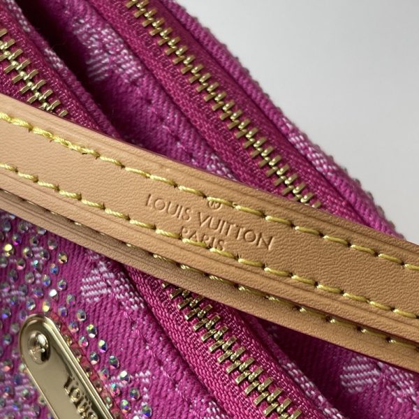 LV Liv Pochette Rhinestone Bag M27719-M83008-071 BC