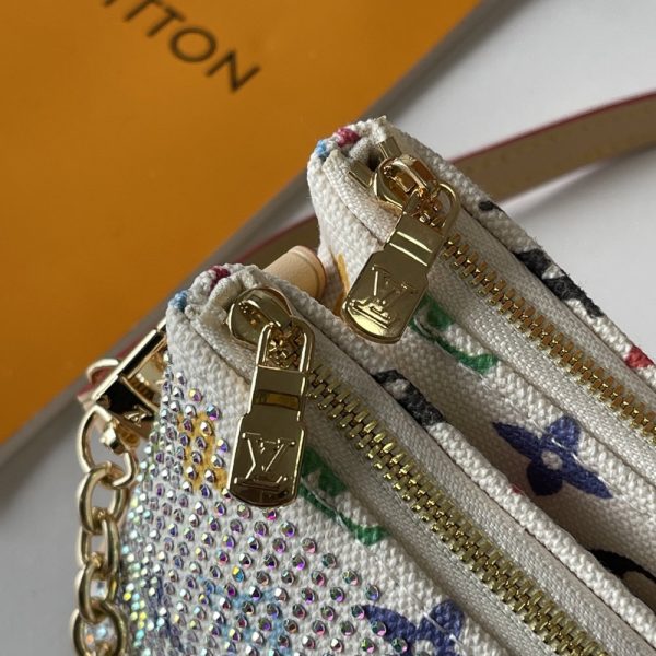LV Liv Pochette Rhinestone Bag M27719-M83008-071 BC