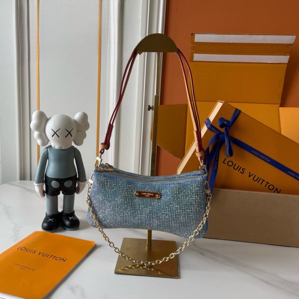 LV Liv Pochette Rhinestone Bag M27719-M83008-071 BC