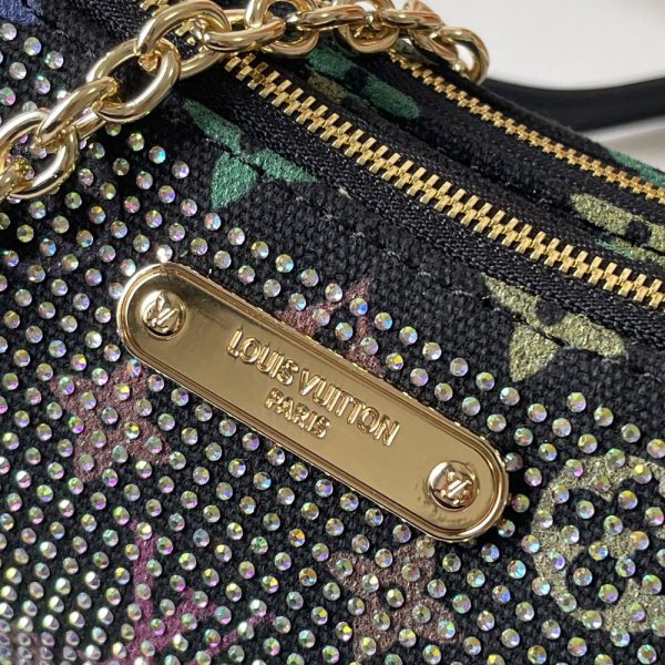 LV Liv Pochette Rhinestone Bag M27719-M83008-071 BC