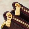LV Liv Pochette Monogram Empreinte Burgundy Bag M27719-M83008 BC