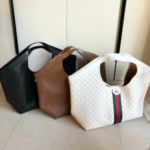 GG Giglio Large Tote Bag in GG Leather 853917 BC