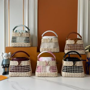 LV Capucines BB Wicker Bag M85481 BC