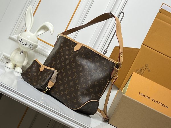 LV CarryAll MM Monogram Canvas Bag M44945 BC