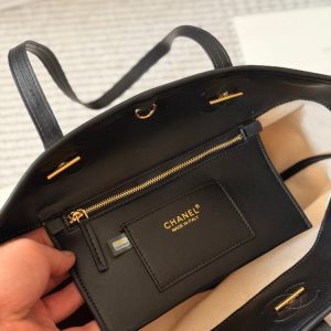 CN Small Shopping Bag Calfskin Gold-Tone Metal C2301250