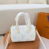 LV Set Pochette Metis Speedy 20 Cream White C2301450