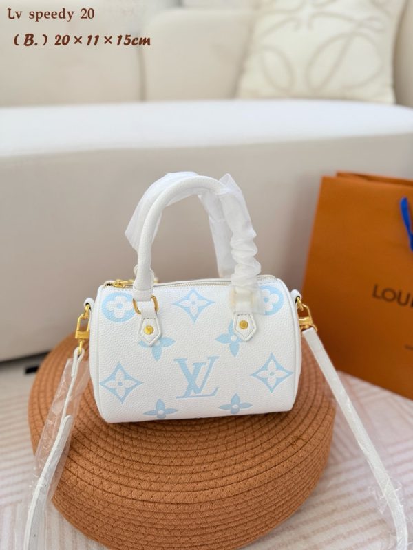 LV Set Pochette Metis Speedy 20 Cream White C2301450