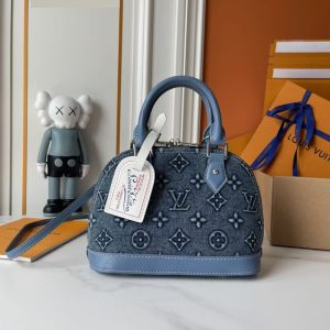 LV Alma BB Denim Bag M53152 BC
