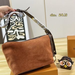 LV Low Key Hobo Suede Bag C2301250