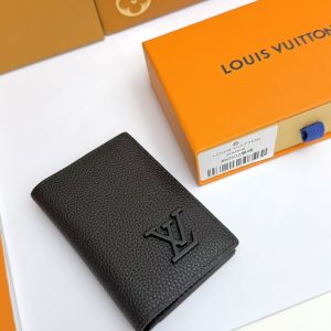 LV Aerogram Pocket Organizer in Black KK0950 LV Aerogram Pocket Organizer in Black KK0950