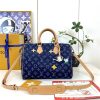 LV Speedy Bandoulière 30 Denim Bag M27556-M40391 BC