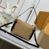 LV Side Trunk Suede Apricot Bag M46358 BC