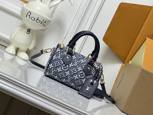 LV Nano SpeedyJacquard Denim M28502-2A187-M81085 BC
