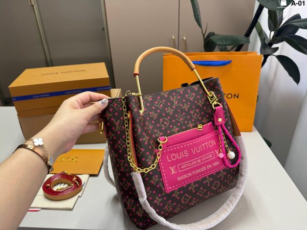 LV Monogram Tote Bag with Front Pouch C2301550