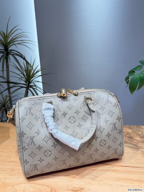 LV Speedy Bandoulière 30 Grey Bag C2301250
