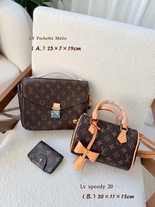 LV Set Pochette Metis Speedy 20 Bag C2301450