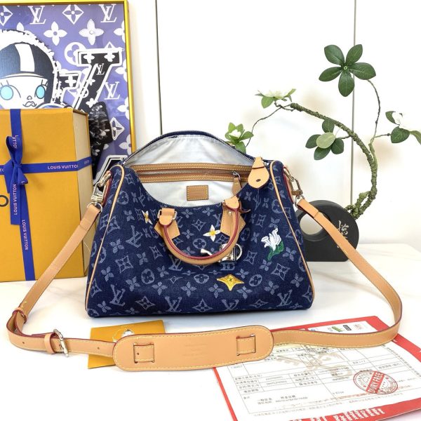 LV Speedy Bandoulière 30 Denim Bag M27556-M40391 BC