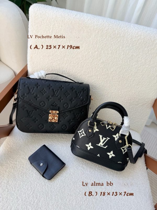 LV Set Pochette Métis Alma BB C2301450