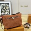 LV Low Key Hobo Suede Bag C2301250