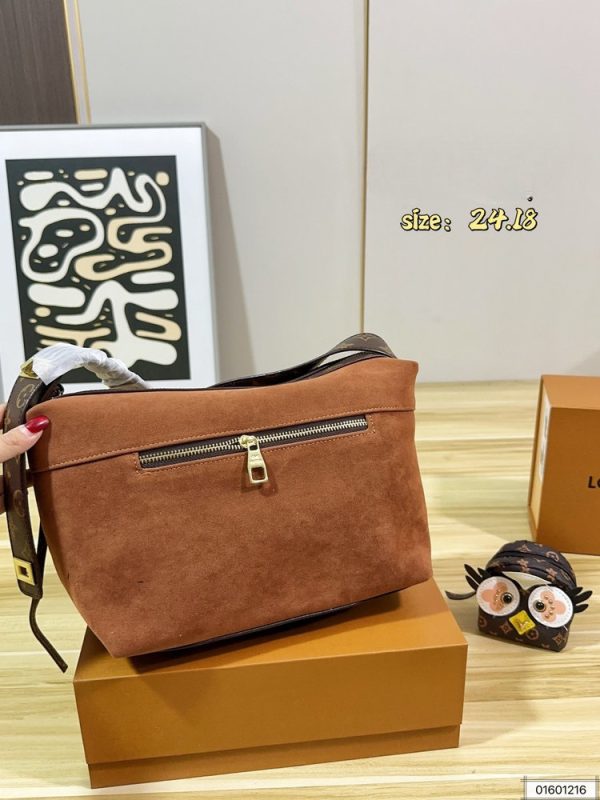LV Low Key Hobo Suede Bag C2301250