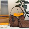 LV CarryAll Brown Suede Bag C2301650