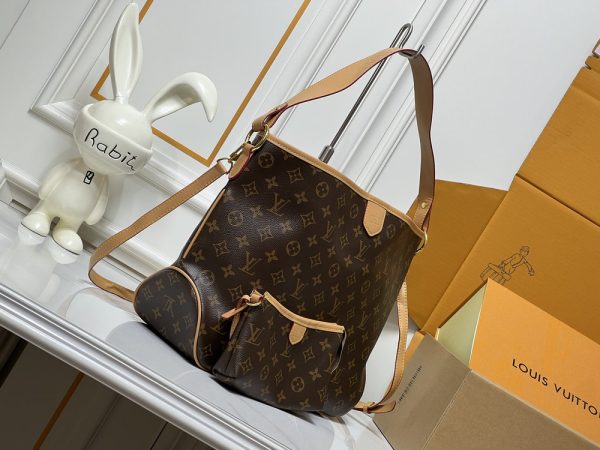 LV CarryAll MM Monogram Canvas Bag M44945 BC
