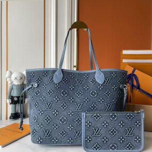LV Neverfull MM Denim Bag M45685-M40995 BC