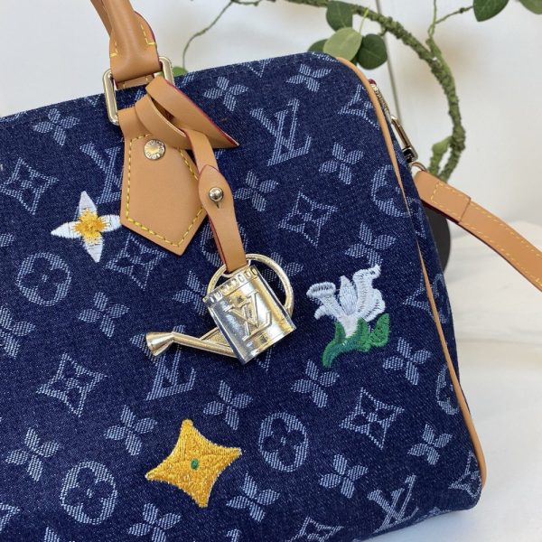 LV Speedy Bandoulière 30 Denim Bag M27556-M40391 BC