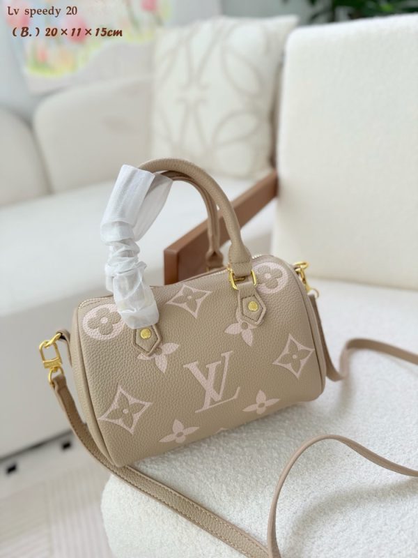 LV Set Pochette Metis Speedy 20 Beige C2301450