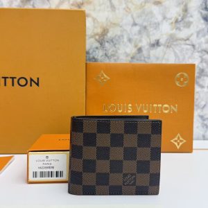 LV Damier Ebene Bifold Wallet KK01050 LV Damier Ebene Bifold Wallet KK01050