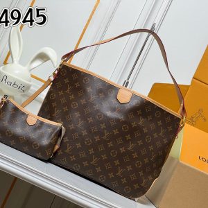 LV CarryAll MM Monogram Canvas Bag M44945 BC